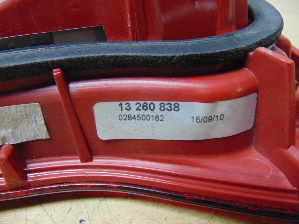 фото №15, Лампа левая задняя w крышка opel meriva b 13260838