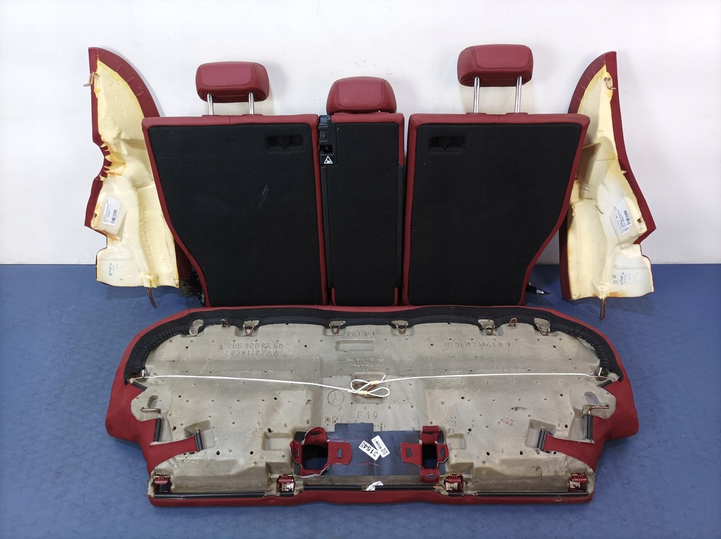 фото №15, Mercedes c43 w205 amg сидіння заднє сидіння задня