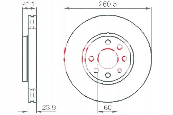 фото №1, Kamoka гальмівні диски гальмівні 2szt opel combo tour 1.6