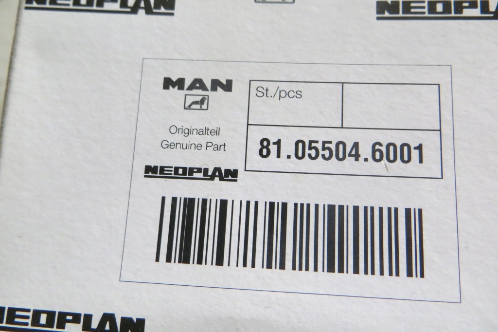 Вкладиш фільтра оливи гідравлічного man tga tgx tgs 81.05504.6001 оригінальний номер Зі Шроту