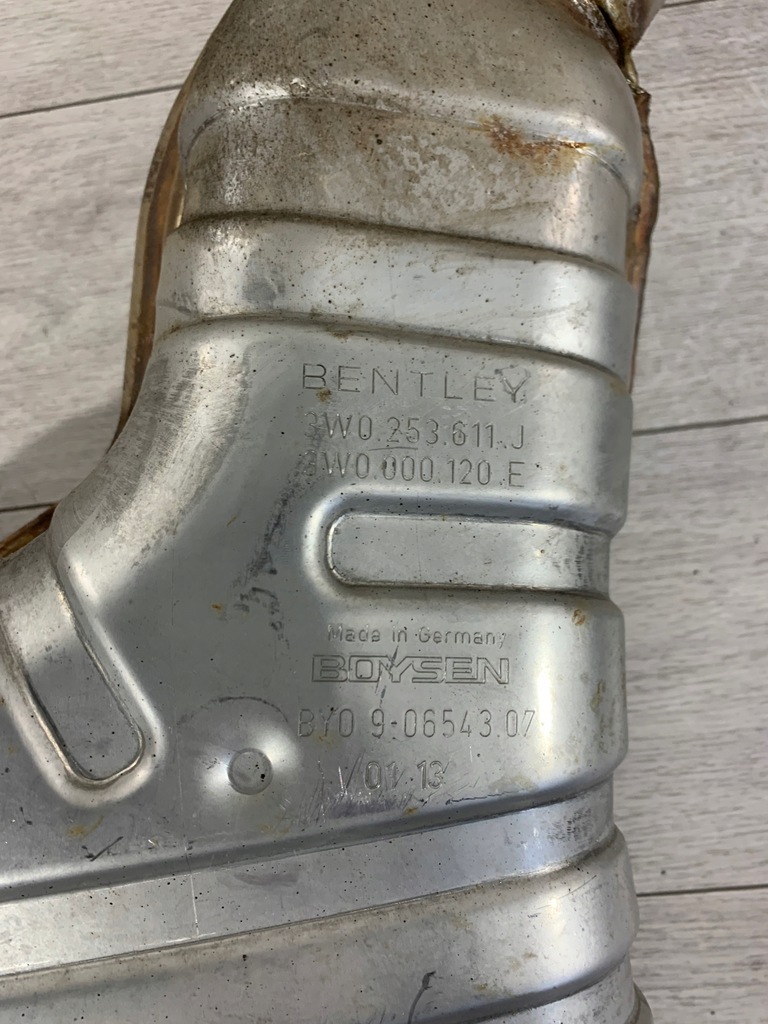 фото №4, Bentley gt continental 17r lift v8 выхлоп гаситель