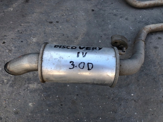 фото №6, Вихлоп гасник 3,0d land rover discovery iv