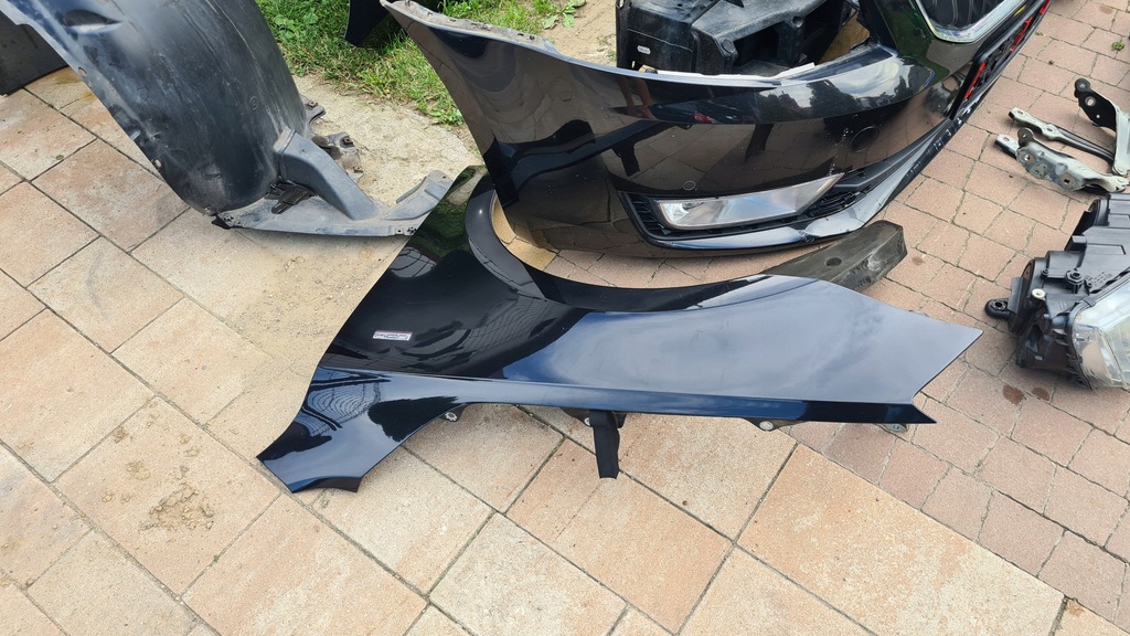 фото №9, Skoda octavia iii 3 12-16 kompletny перед капот бампер крила лампи lf9r