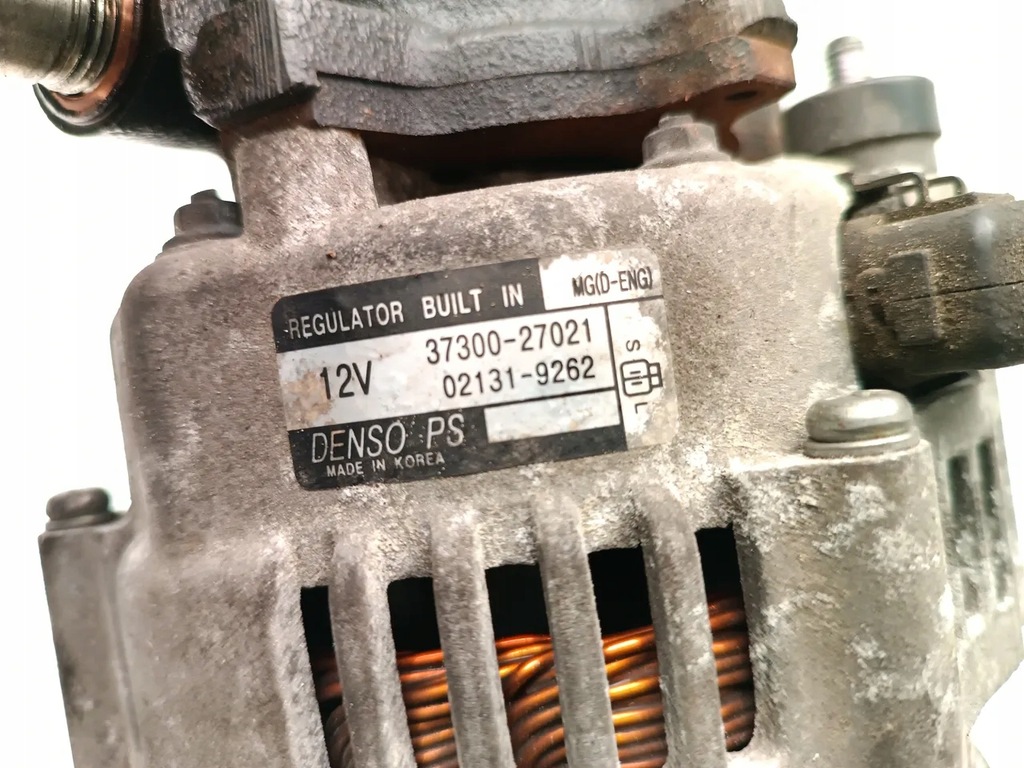 фото №7, Kia magentis генератор 2.0 crdi дизель 103kw 140 hp 37300-27021 2009