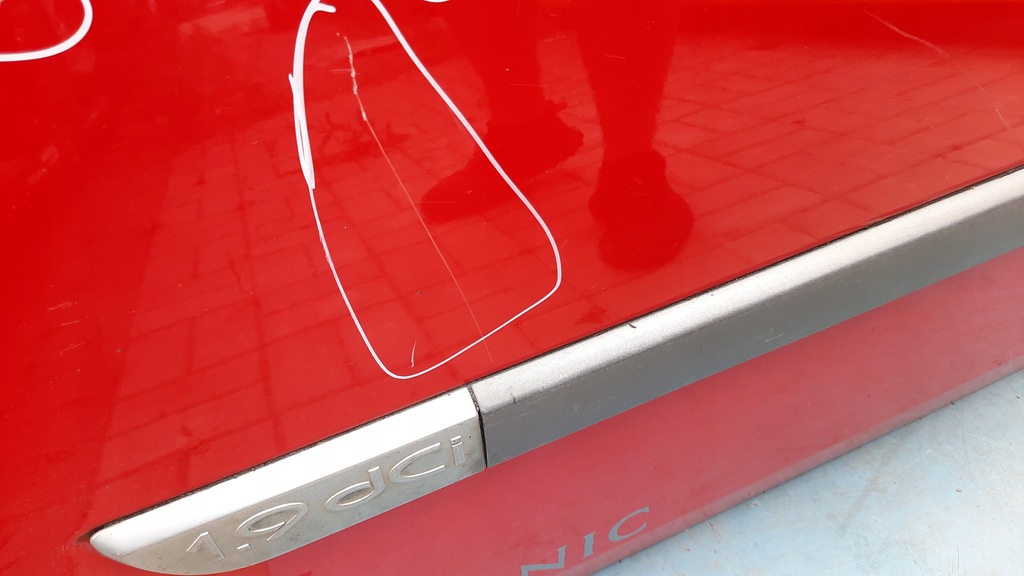 фото №4, Дверь левая перед renault megane scenic ii 04r