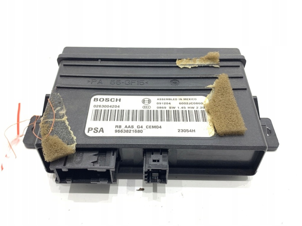 Купить Модуль pdc citroen c5 iii 0263004204 хэтчбек блок управления