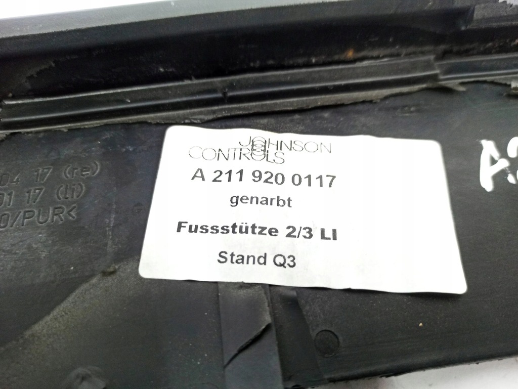 фото №14, Mercedes-benz e w211 2004 панели приборная, консоль