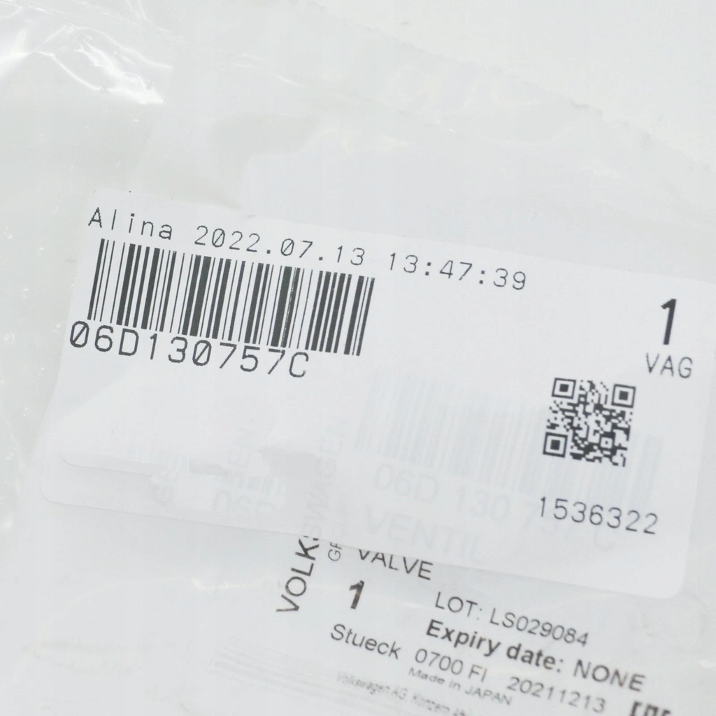 фото №7, Audi a3 8p клапан nadciśnieniowy 06d130757c