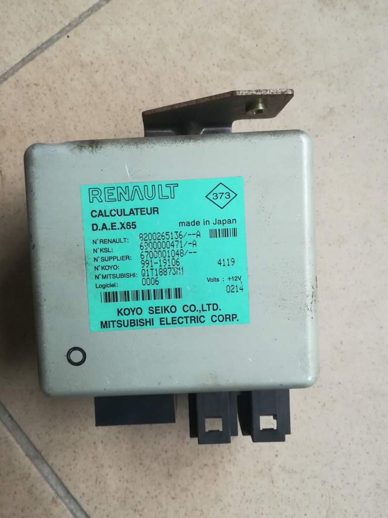 фото №1, Модуль усилителя renault clio ii 2