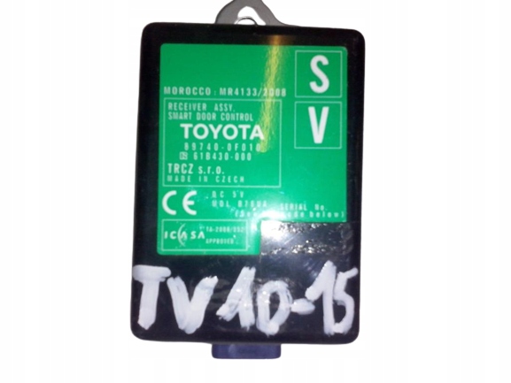 фото №1, Verso реле модуль дверь 89740-0f010