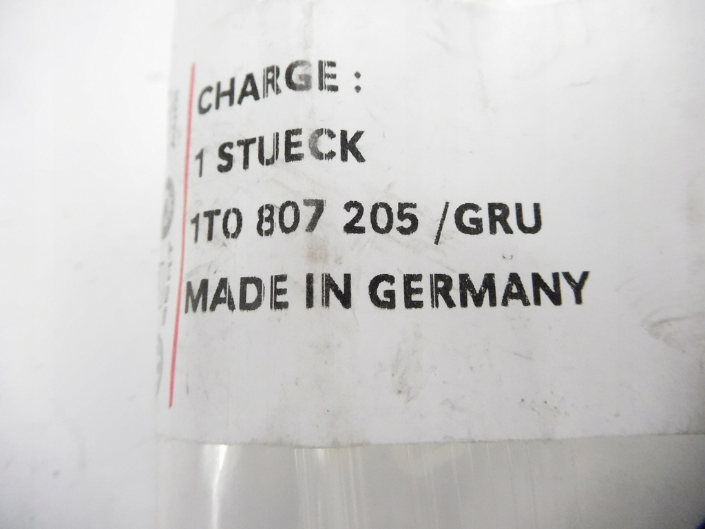 фото №8, Заглушка передній бампера vw touran 1t0807205