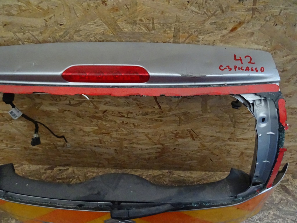 фото №3, Крышка багажника задняя задняя citroen c3 picasso