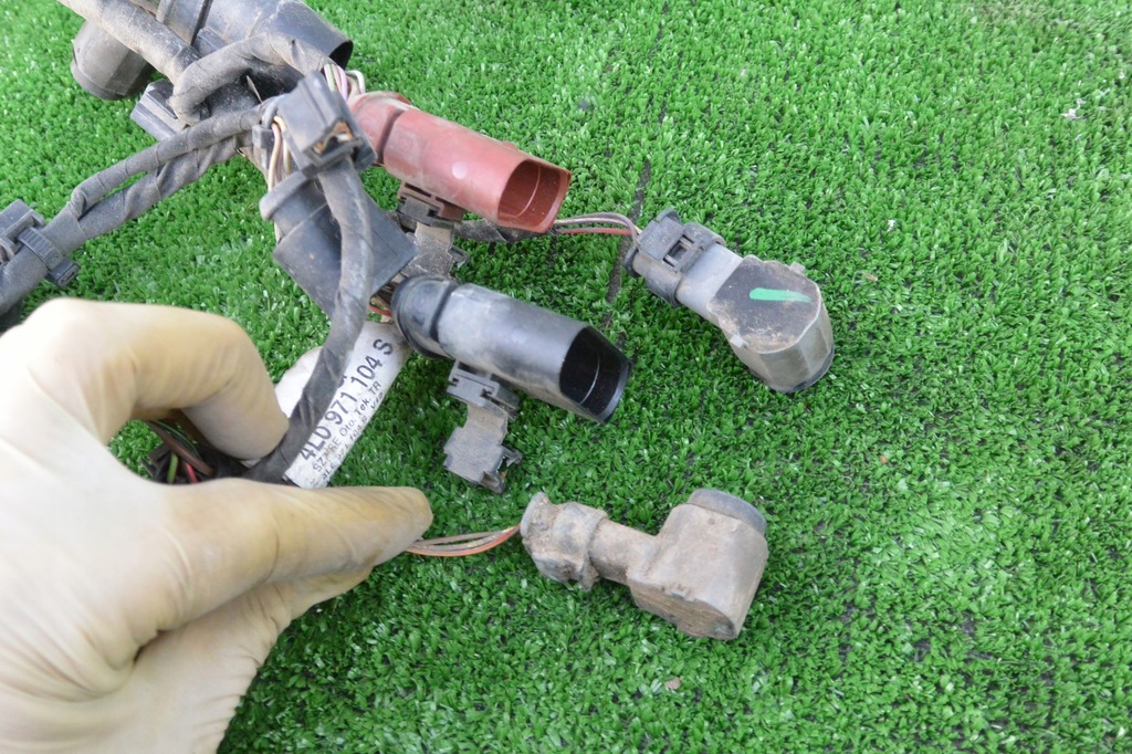 фото №6, Электропроводка жгут pdc датчик 4x задняя audi q7 4l