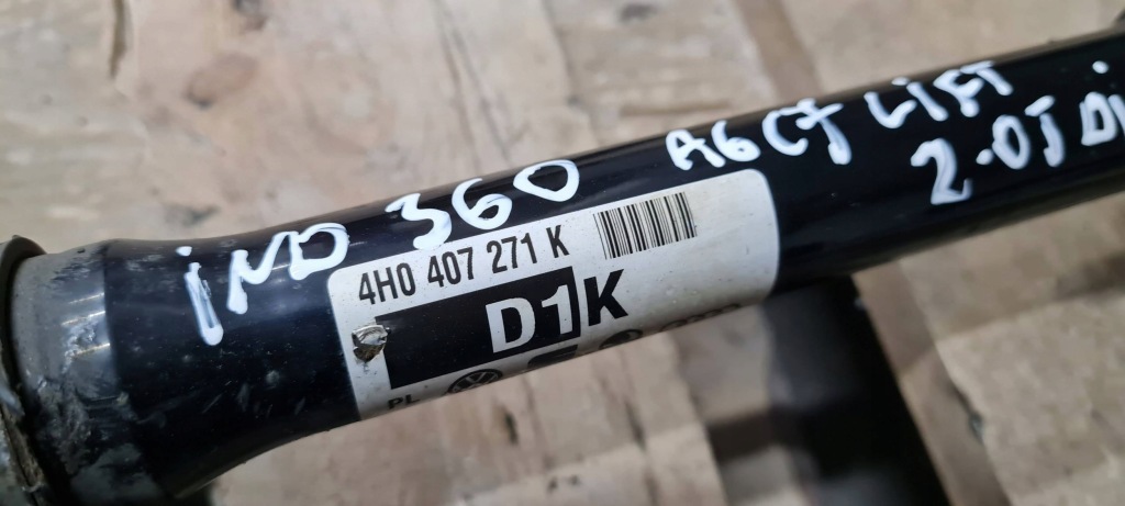 A6 c7 4g рестайлинг  приводной вал półośka левая правая 2.0 tdi 4h0407271k Недорого