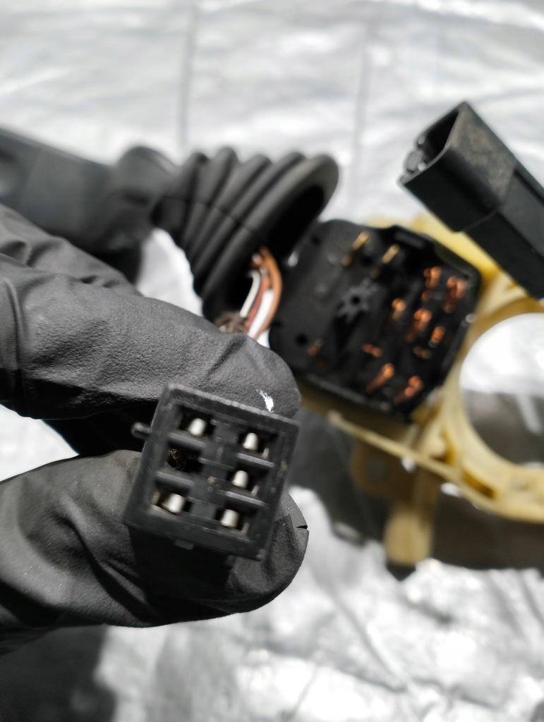 фото №12, Перемикач комбінований поворотники двірники opel omega b оригінальний номер 26051171