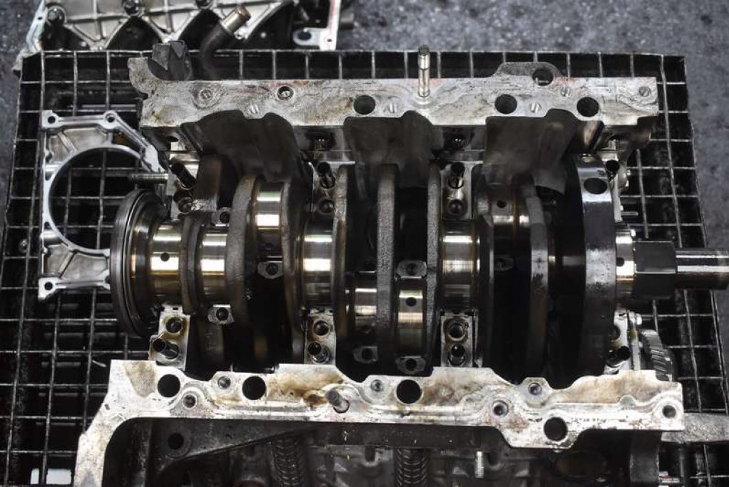 фото №8, Блок dół двигателя wał p9xa715 renault vel satis 3.0 dci 181 km 05-09