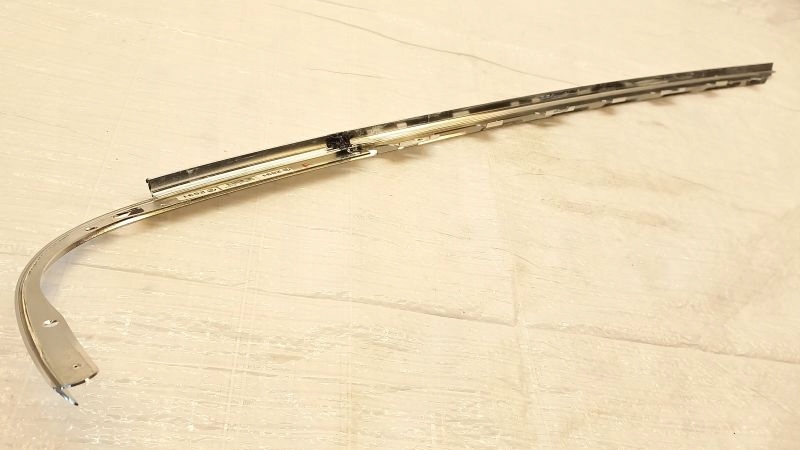 фото №1, Porsche panamera 970 рамка дверь хром правый задняя