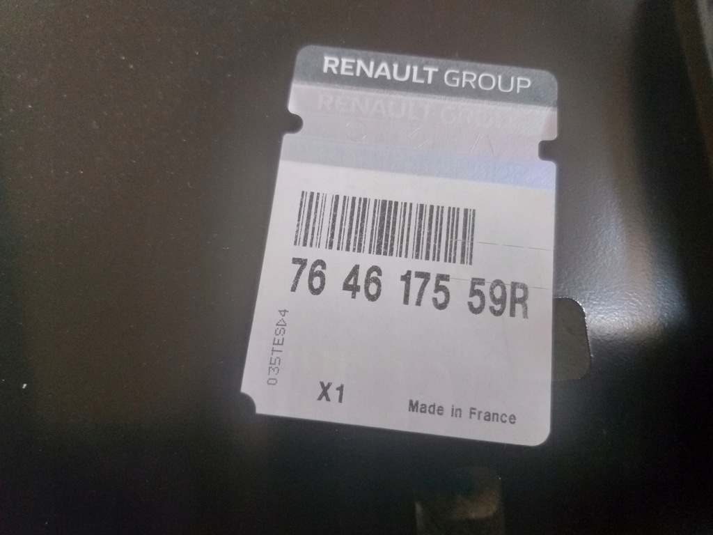 фото №2, Порог левый renault zoe 764617559r