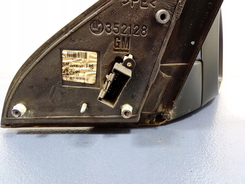 фото №8, Vectra c signum зеркало правое 5 pin 24436147 z21b