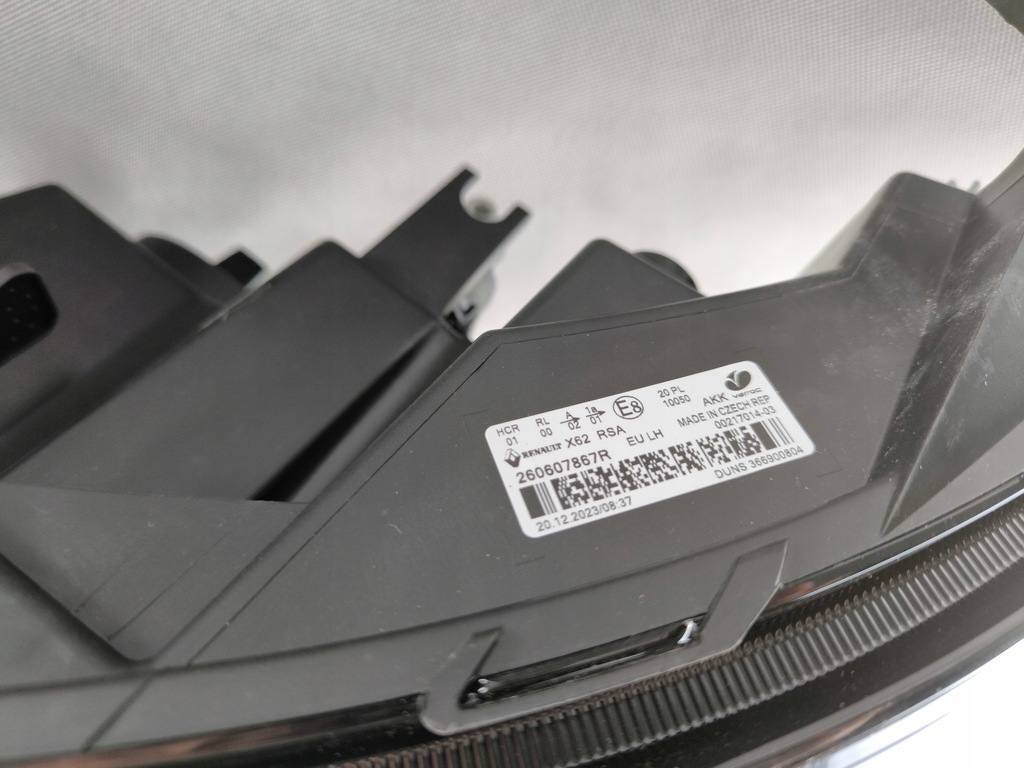 фото №11, Renault master iv лампа relektor левый правый обычная + led