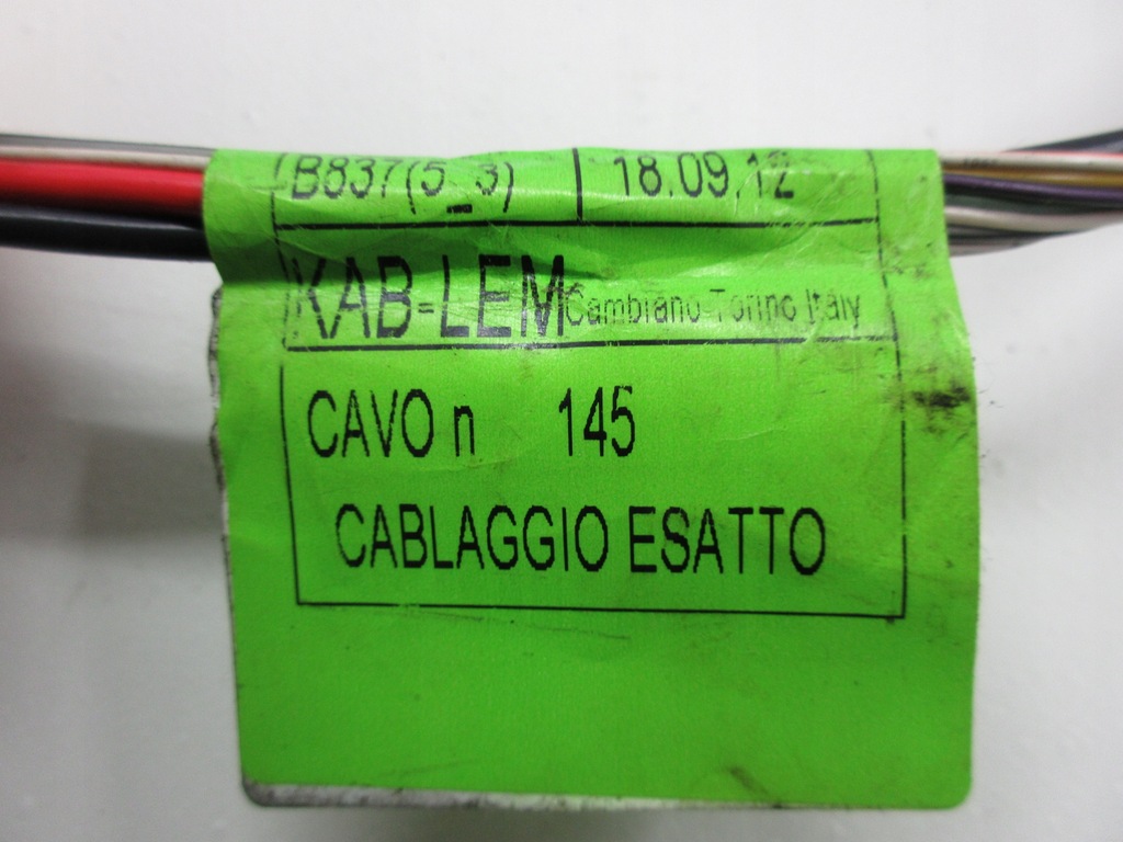 фото №6, Lancia delta iii електропроводка обігрівача a71309200