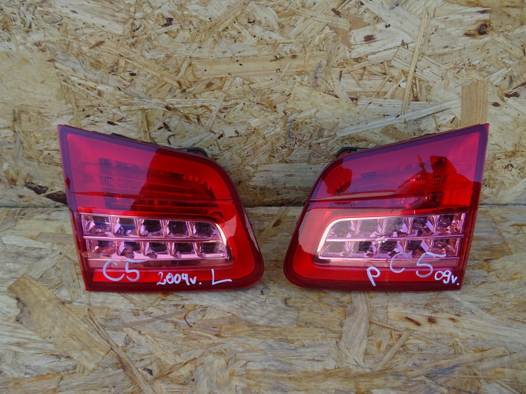 фото №1, Citroen c5 iii лампа ліва права w кришка задня