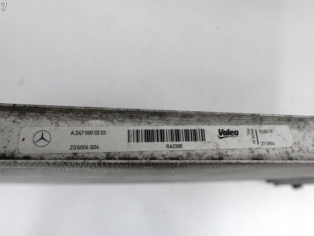 фото №8, Mercedes a w177 b w247 gla h247 glb x247 cla c118 радиатор wody