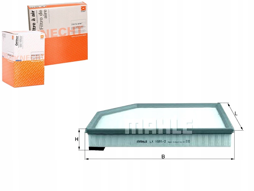 Купить Фильтр воздуха knecht ap1656 ca10498 e1000l c3517