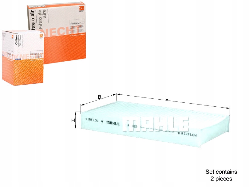 фото №1, Knecht фильтр кабины honda accord ix, accord viii,