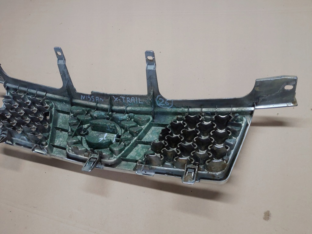 фото №15, Решітка радіатора решітка радіатора хром nissan x-trail t30 lift 04-07