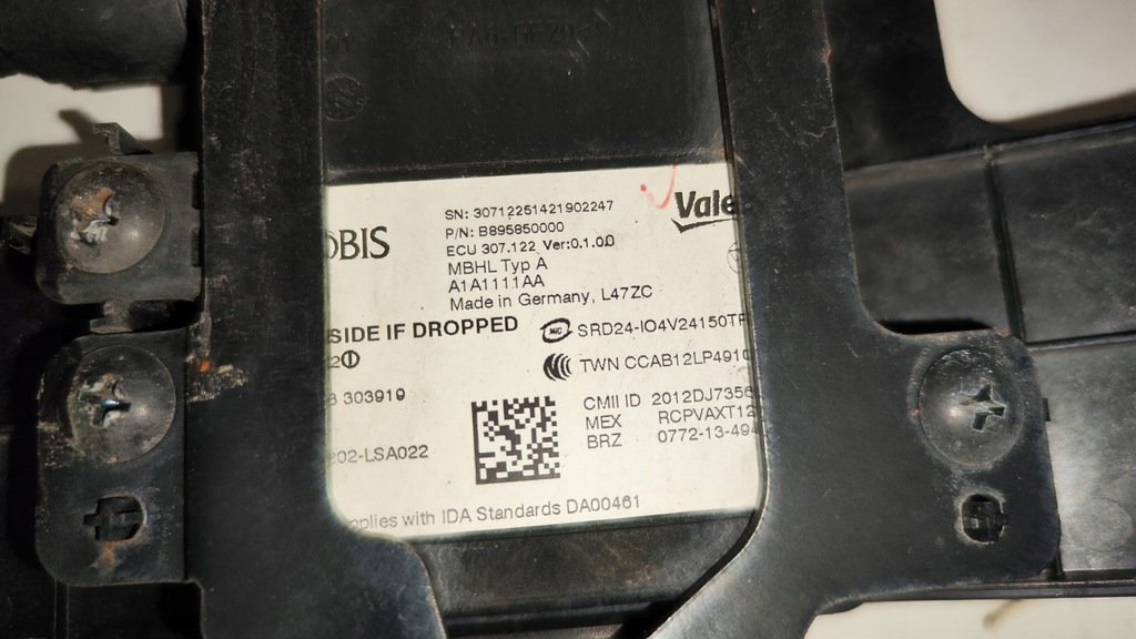 фото №5, Радар задня rvm лівий hyundai santa fe iii 2015