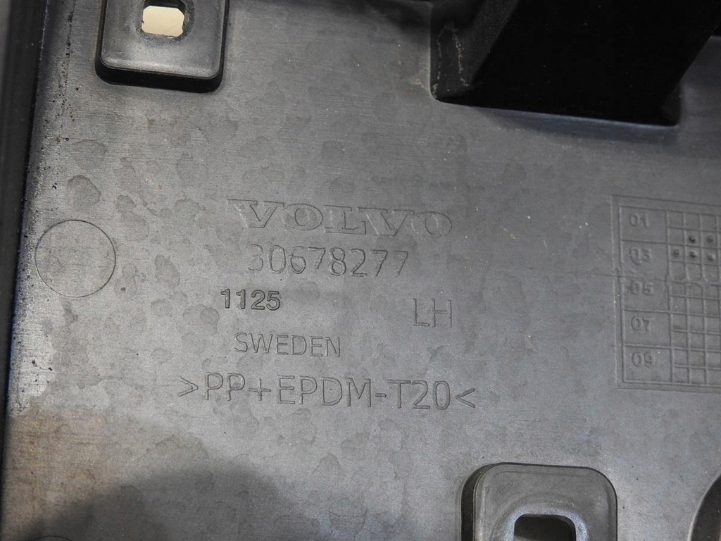 фото №9, Направляющая бампера левый задняя volvo xc90 i 30678277