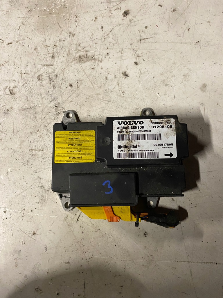фото №1, Датчик подушек модуль 31295109 volvo v50