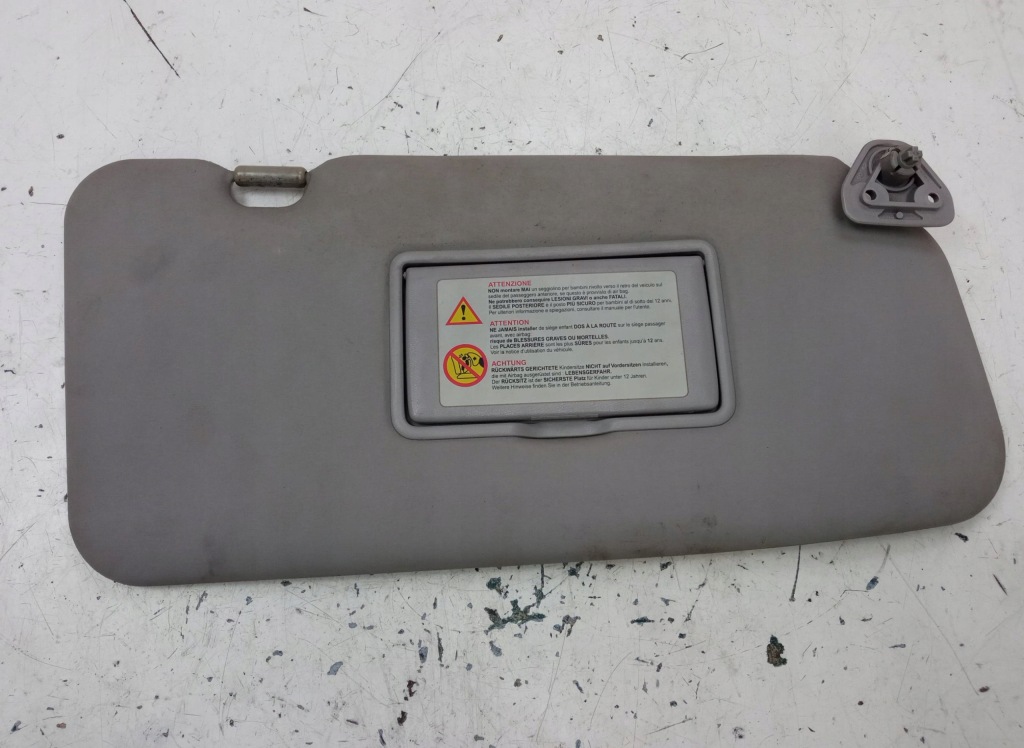 фото №1, Защита солнцезащитная правая nissan x-trail 2.2 dci