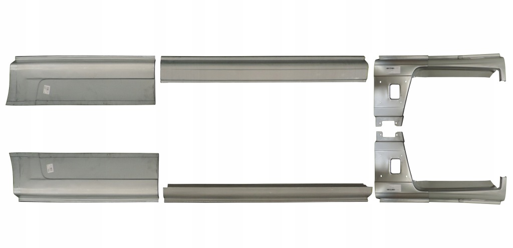 фото №1, Jumper ducato boxer длинный 06-14 порог ремкомплект блок двигателя оцинковка kpl 8szt