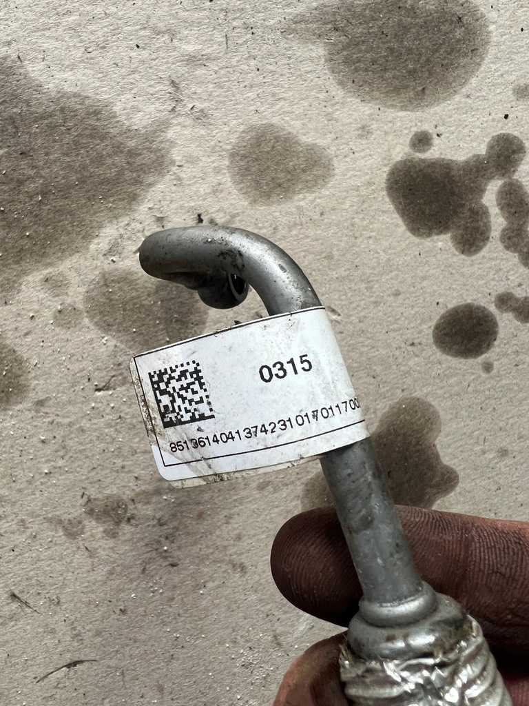 фото №6, Bmw 2.0d b47 труба шланг wąż масляный турбины