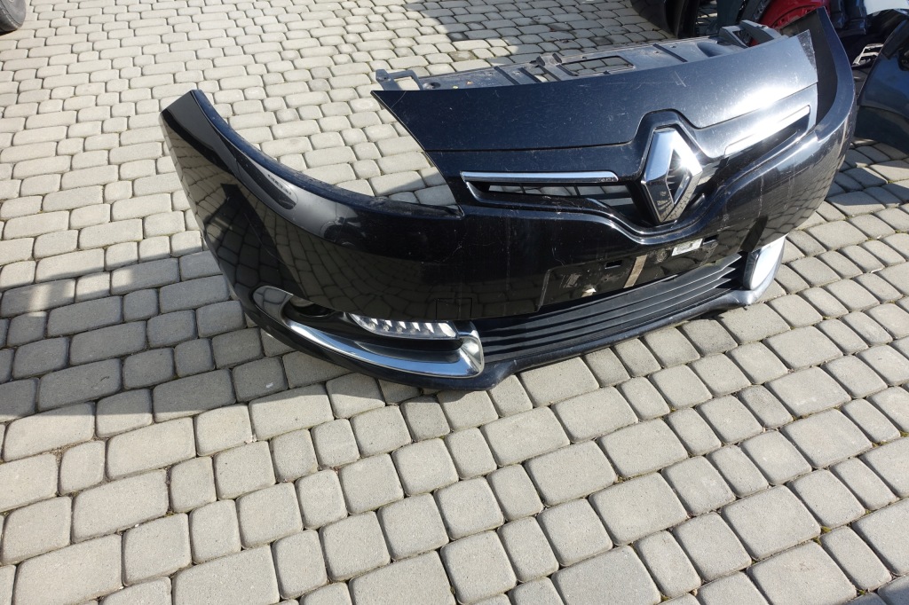 Renault scenic 3 рестайлинг  13-16 год бампер передний решётка  противотуманные фары led tegne Цена