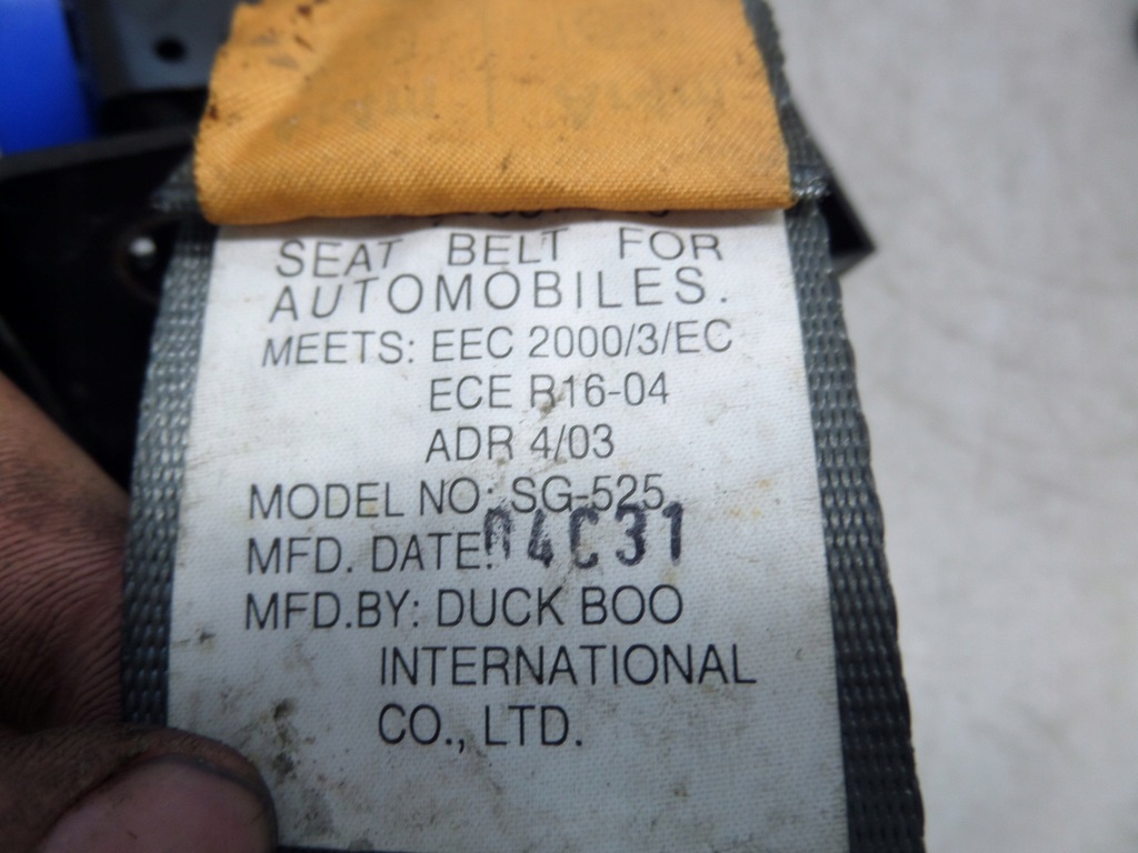 фото №7, Pas безопасности средний задняя lacetti j200 hb