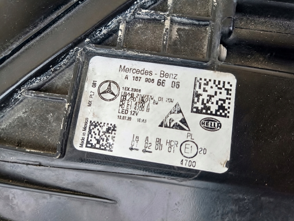 фото №14, Mercedes gle w167 лампа правая перед a1679066606 high performance