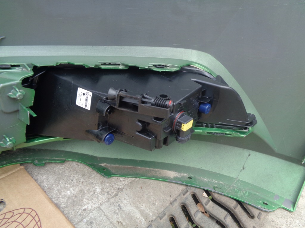 фото №7, Skoda fabia iii lift 2018-2021 бампер перед противотуманные фары