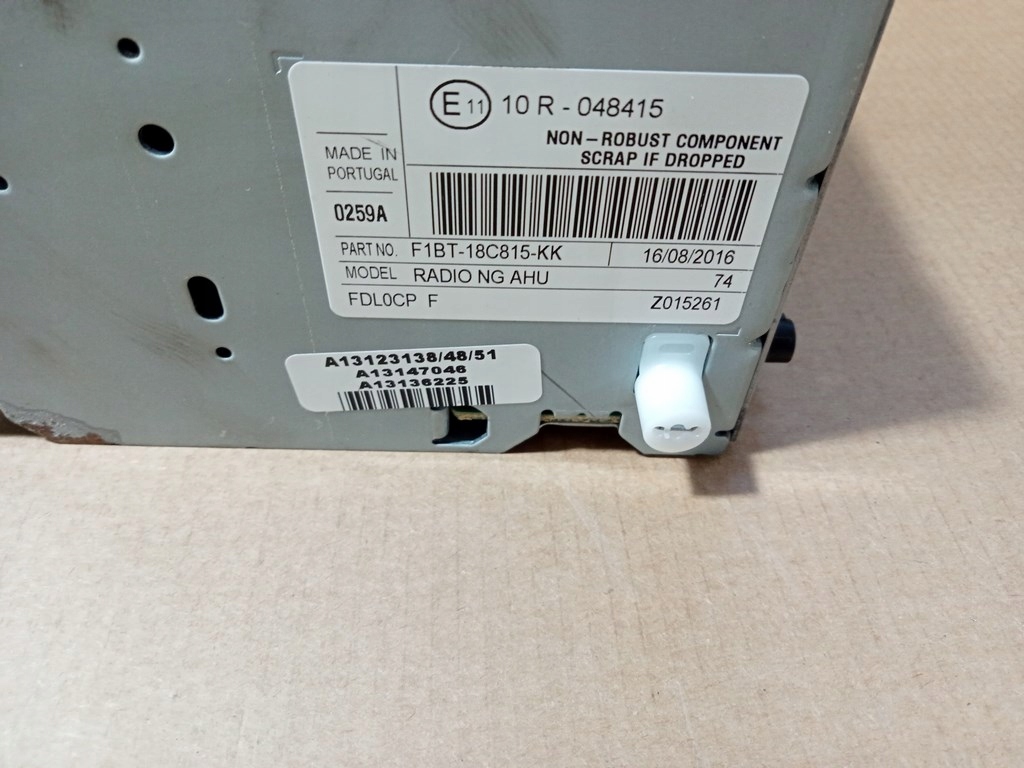 фото №13, Ford focus mk3 lift 15- радио панель синхронизация 2 дисплей navi коробка