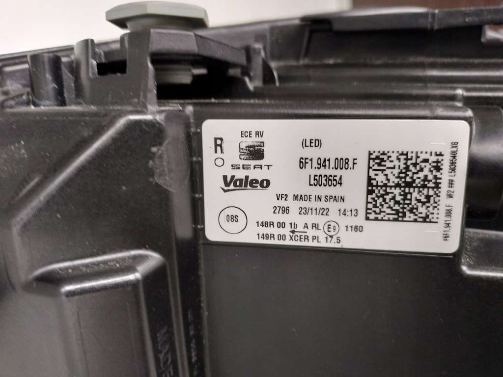 фото №10, Лампа права фара seat ibiza v 6f 6f0 arona 6f9 full led lift