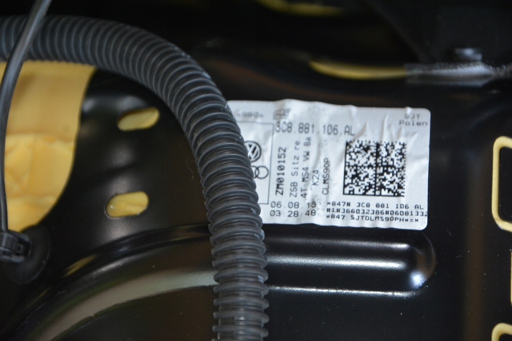 фото №9, Сидіння пасажира vw passat b7 правий