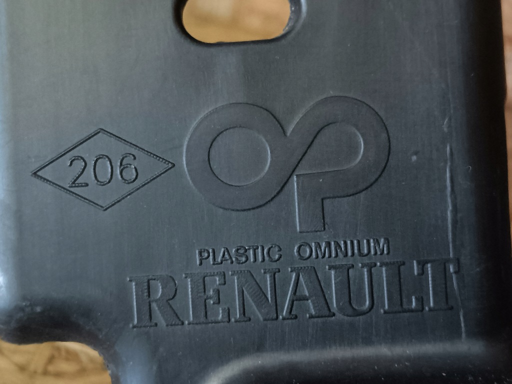 фото №7, Renault espace v направляющая бампер правый задняя 850445100