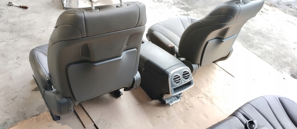 фото №9, Сиденья заднее сиденье обшивки салон обивка mercedes s-klasa w222 комплект