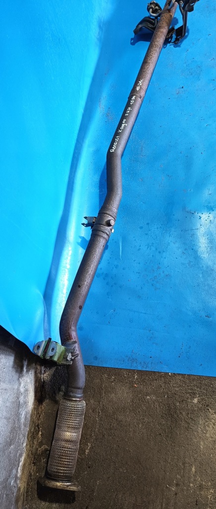 фото №3, Вихлоп гасник kompletny renault kangoo ii lift iii 1.5 dci 15-21r.