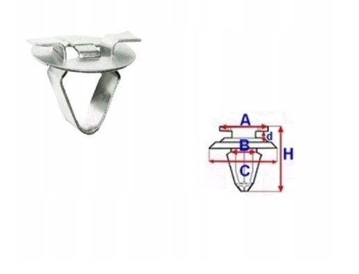 фото №3, Клипса rxa82033 pol