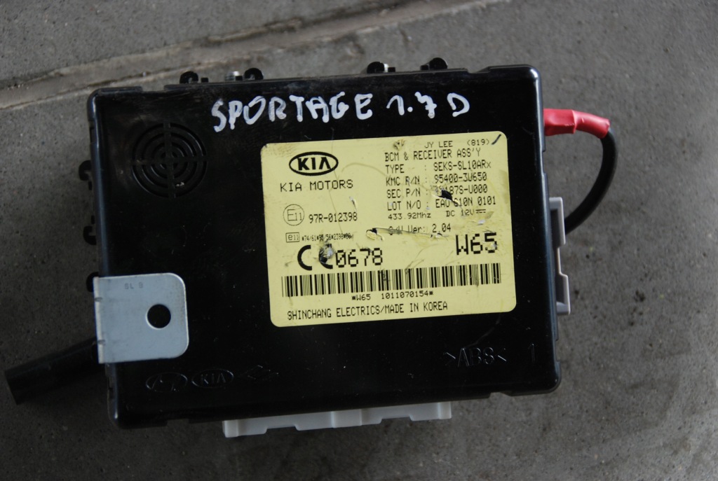 фото №1, Kia sportage 3 iii 10-15r модуль блок управления bcm