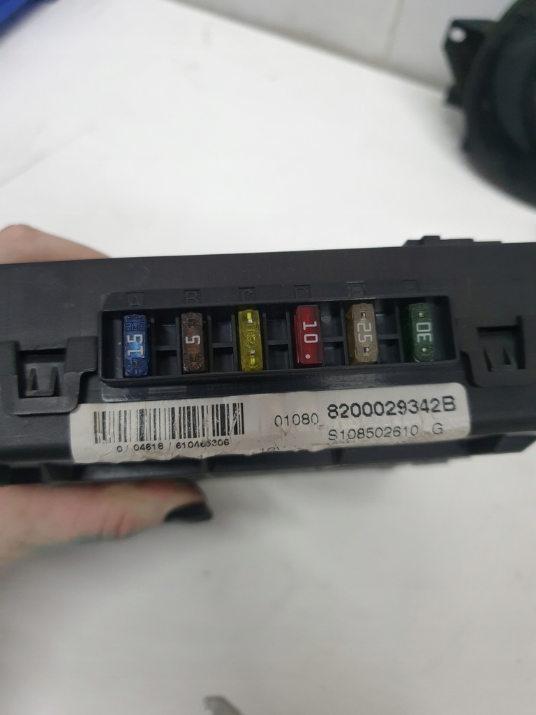 фото №4, Блок управления набор стартовый renault scenic i lift 1.9 dci 0281010483