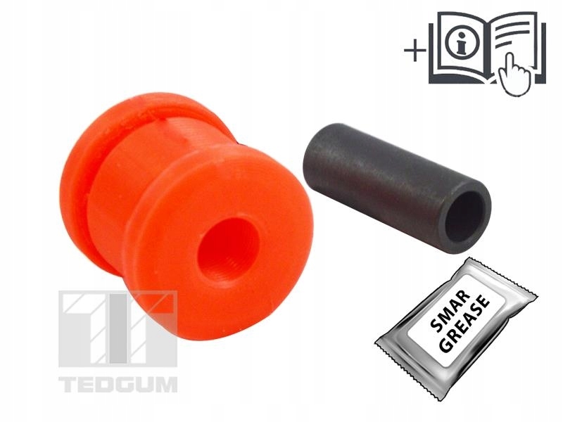 фото №1, Mitsubishi полиуретановая втулка рычага заднего верхнего передняя задняя